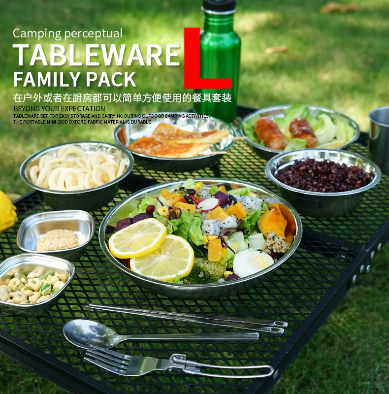 22-Piece Portable Camping Dini - Camping Cooking Dining Set review and price