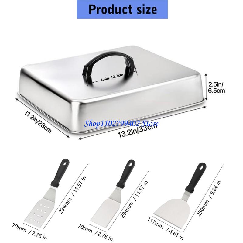 547F Square Cooking Cover for  - Camping Cooking Flat Top review and price