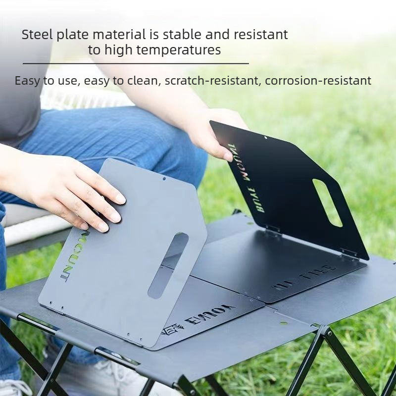 Camping Stove Windshield 4 Fol - Camping Hiking Cooking review and price