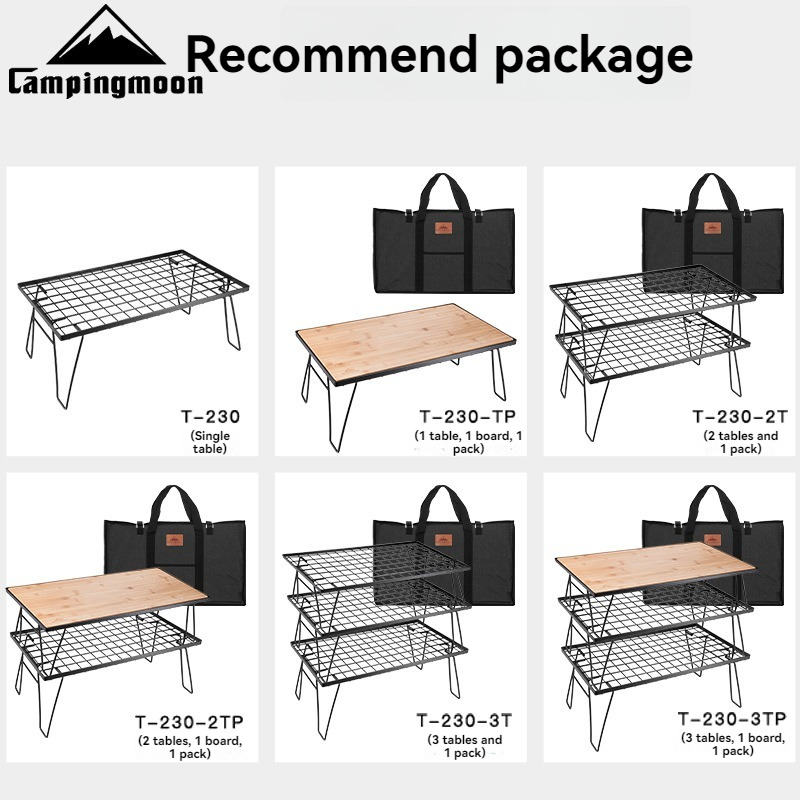 CAMPINGMOON T230 Multi Purpose - Camping Cooking Table review and price