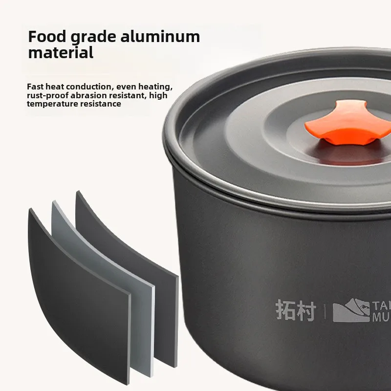 High Quality Outdoor Tableware - Quality Camping Cooking Set review and price