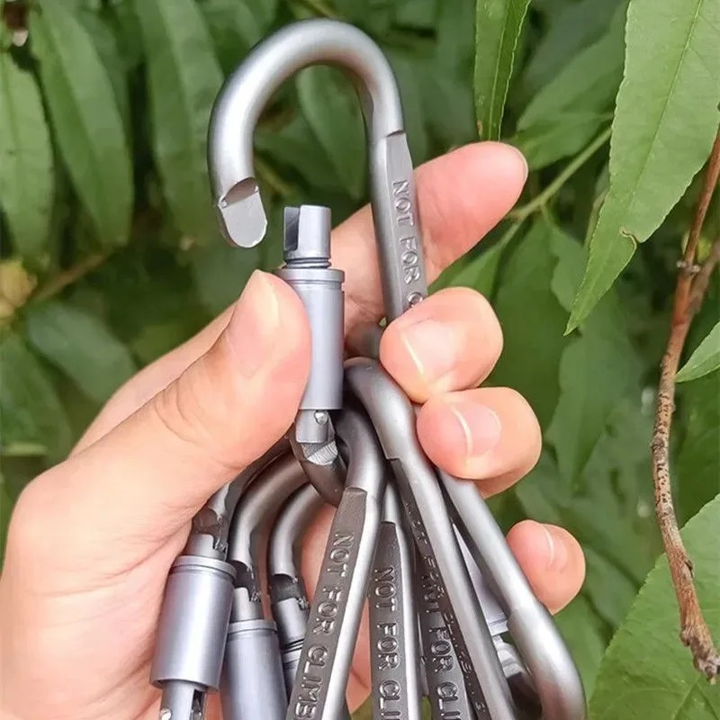 Tactical Steel D Keychain Shap - Camping Cooking Container review and price