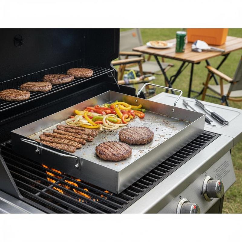 Rectangular Flat Top Plate 17x - Camping Cooking Flat Top review and price