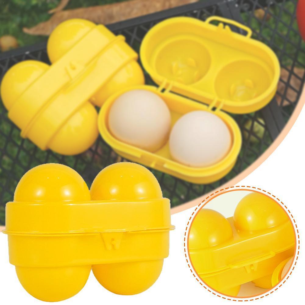 2 Grid Egg Storage Box Contain - Camping Cooking Container review and price