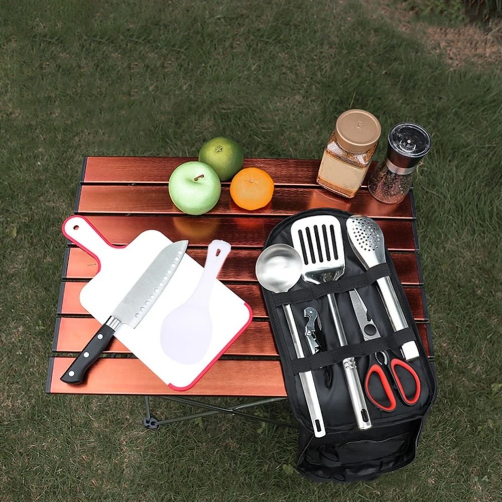2024 Picnic Utensil Set Storag - Camping Cooking Organizer review and price
