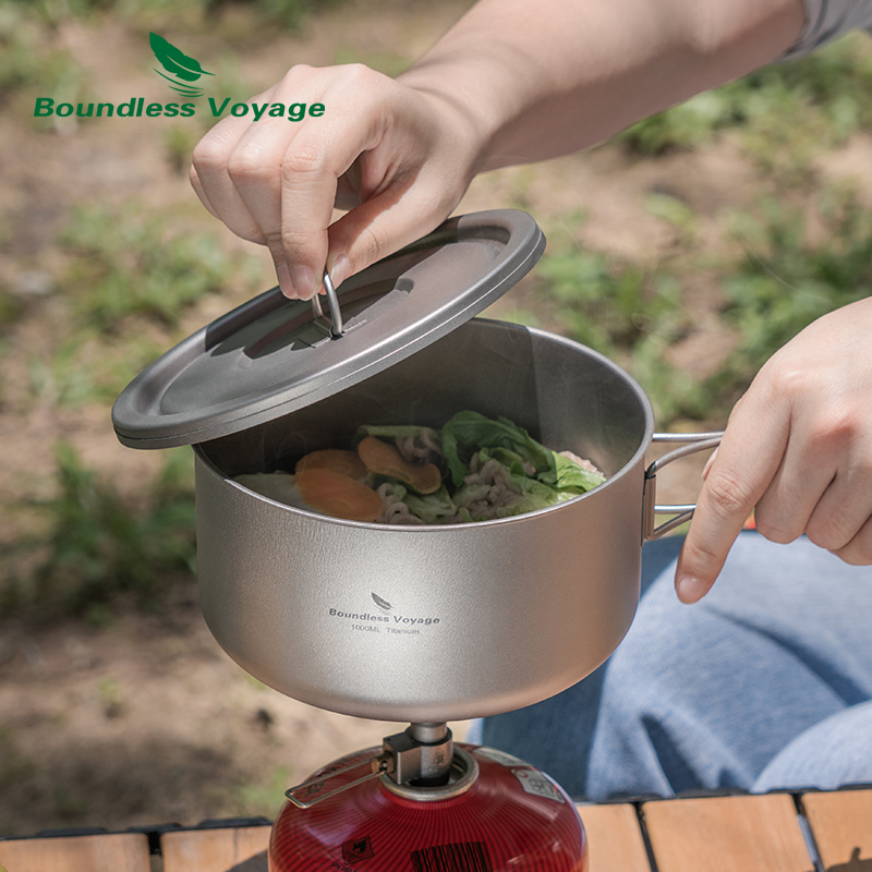Boundless Voyage Titanium Camp - Camping Hiking Cooking review and price
