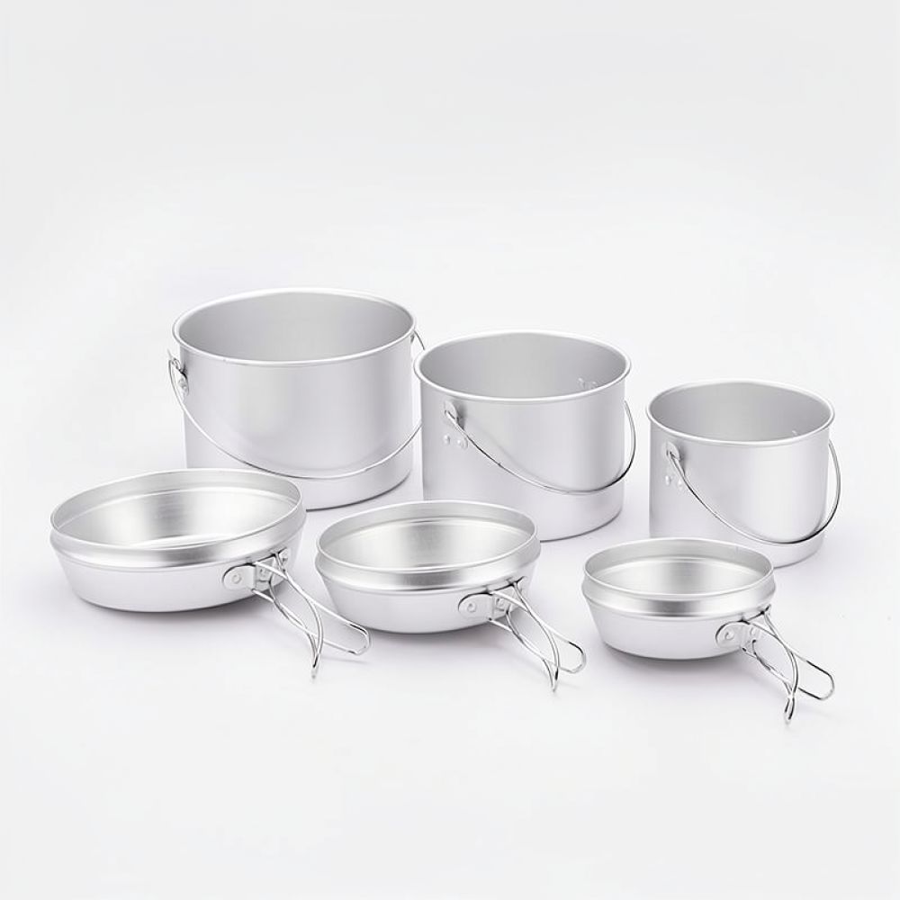 Outdoor Aluminum Cookware For  - Camping Cooking Dining Set review and price