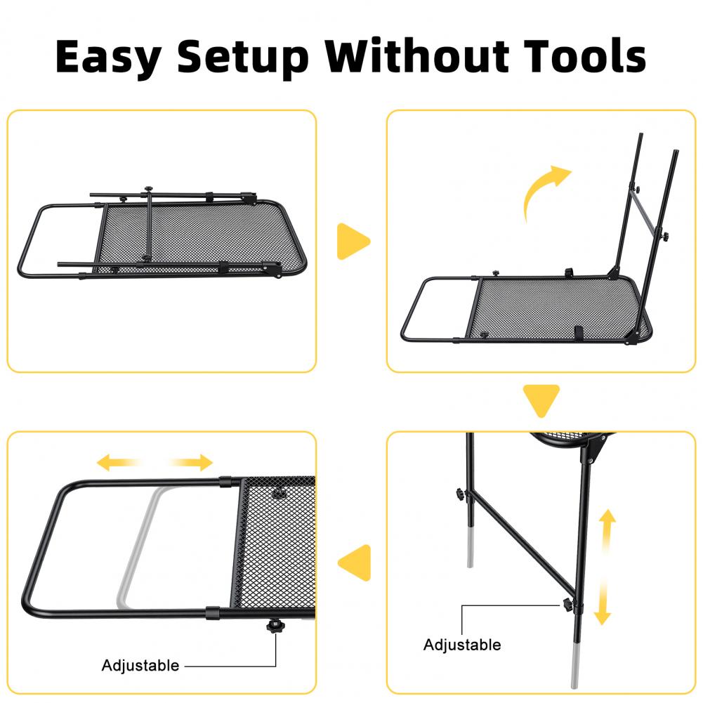 Tire Mount Camping Desk, Steel - Camping Cooking Table review and price